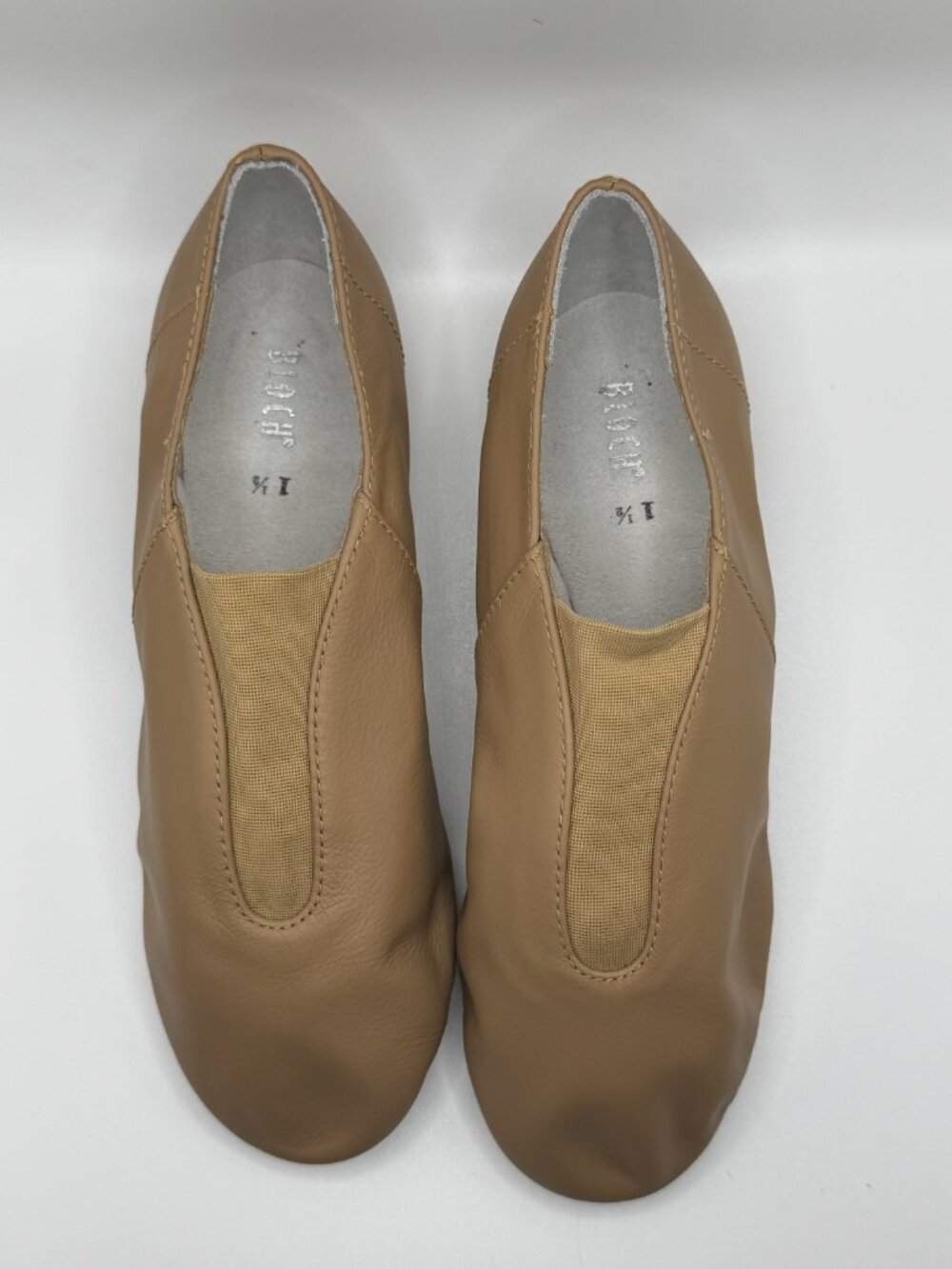 Brand New (NWT) Bloch Super Jazz Shoes Tan Child 1.5 Leather 🤎